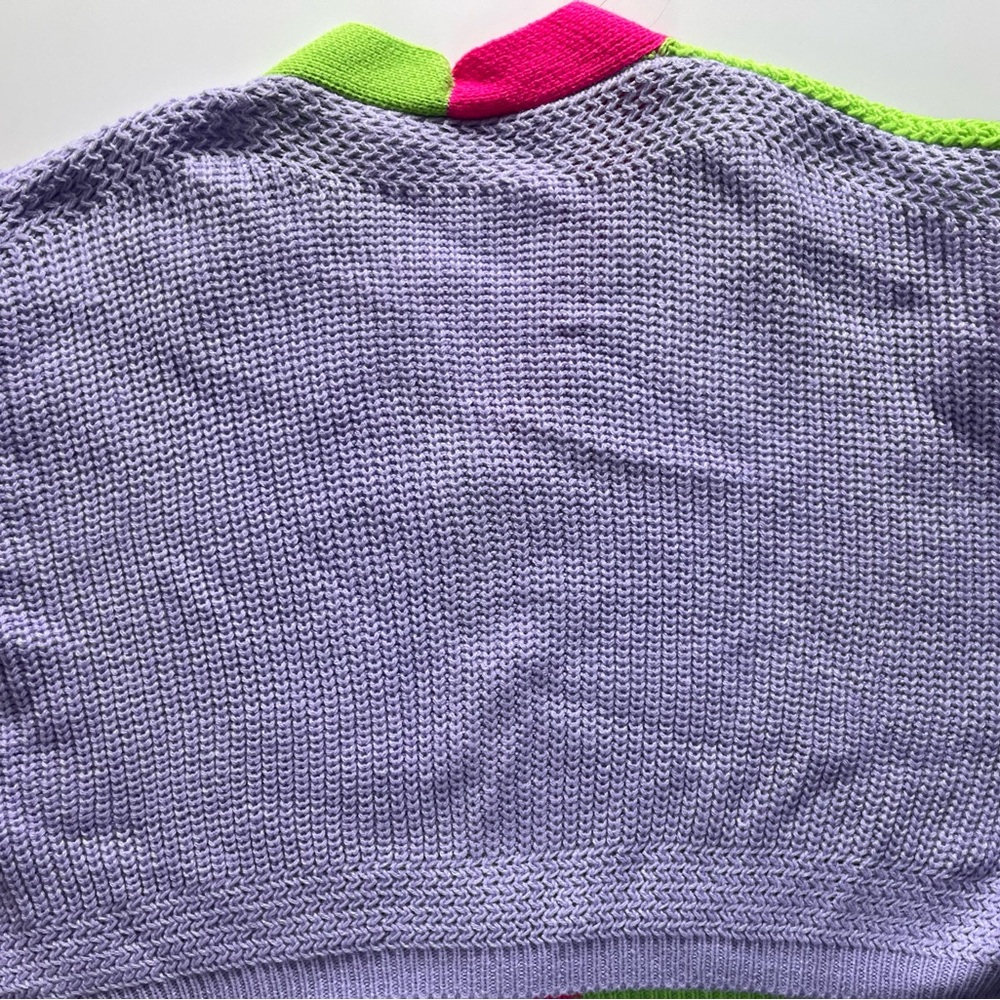 Colorful Knit Cardigan - Picture 4 of 5